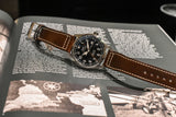 Buy Shop IWC Pilot's Watch Mark XVII Edition "Antoine De Saint Exupery" Brown Dial Brown Leather Strap Watch for Men - IW327003 USA Online