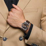 Buy Shop IWC Pilot's Watch Mark XVII Edition "Antoine De Saint Exupery" Brown Dial Brown Leather Strap Watch for Men - IW327003 USA Online