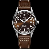 Buy Shop IWC Pilot's Watch Mark XVII Edition "Antoine De Saint Exupery" Brown Dial Brown Leather Strap Watch for Men - IW327003 USA Online