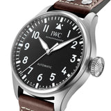 Buy Shop IWC Pilot's Watch Mark XVII Edition "Antoine De Saint Exupery" Brown Dial Brown Leather Strap Watch for Men - IW327003 USA Online