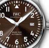 Buy Shop IWC Pilot's Watch Mark XVII Edition "Antoine De Saint Exupery" Brown Dial Brown Leather Strap Watch for Men - IW327003 USA Online