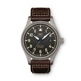 Buy Shop IWC Pilot's Watch Mark XVII Edition "Antoine De Saint Exupery" Brown Dial Brown Leather Strap Watch for Men - IW327003 USA Online