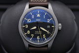Buy Shop IWC Pilot's Watch Mark XVIII 40mm Black Dial Brown Leather Strap Watch for Men - IW327006 USA Online