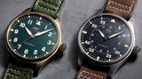 Buy Shop IWC Pilot's Watch Mark XVIII 40mm Black Dial Brown Leather Strap Watch for Men - IW327006 USA Online