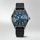 Buy Shop IWC Pilot’s Watch Mark XVIII Edition “Laureus Sport for Good Foundation" Blue Dial Black Nylon Strap Watch for Men - IW324703 USA Online