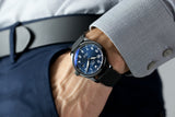 Buy Shop IWC Pilot’s Watch Mark XVIII Edition “Laureus Sport for Good Foundation" Blue Dial Black Nylon Strap Watch for Men - IW324703 USA Online