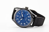 Buy Shop IWC Pilot’s Watch Mark XVIII Edition “Laureus Sport for Good Foundation" Blue Dial Black Nylon Strap Watch for Men - IW324703 USA Online