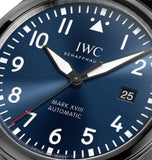 Buy Shop IWC Pilot’s Watch Mark XVIII Edition “Laureus Sport for Good Foundation" Blue Dial Black Nylon Strap Watch for Men - IW324703 USA Online
