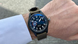 Buy Shop IWC Pilot’s Watch Mark XVIII Top Gun Edition “SFTI” Black Dial Green Nylon Strap Watch for Men - IW324712 USA Online