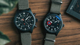 Buy Shop IWC Pilot’s Watch Mark XVIII Top Gun Edition “SFTI” Black Dial Green Nylon Strap Watch for Men - IW324712 USA Online