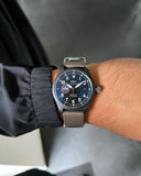Buy Shop IWC Pilot’s Watch Mark XVIII Top Gun Edition “SFTI” Black Dial Green Nylon Strap Watch for Men - IW324712 USA Online