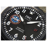 Buy Shop IWC Pilot’s Watch Mark XVIII Top Gun Edition “SFTI” Black Dial Green Nylon Strap Watch for Men - IW324712 USA Online