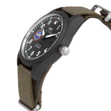 Buy Shop IWC Pilot’s Watch Mark XVIII Top Gun Edition “SFTI” Black Dial Green Nylon Strap Watch for Men - IW324712 USA Online