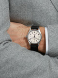 Buy Shop IWC Pilot's Watch Mark XVIII White Dial Black Leather Strap Watch for Men - IW327002 USA Online