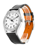 Buy Shop IWC Pilot's Watch Mark XVIII White Dial Black Leather Strap Watch for Men - IW327002 USA Online