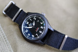 Buy Shop IWC Pilot Watch Chronograph Top Gun Edition Black Dial Black Nylon Strap Watch for Men - IW326901 USA Online