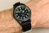 Buy Shop IWC Pilot Watch Chronograph Top Gun Edition Black Dial Black Nylon Strap Watch for Men - IW326901 USA Online