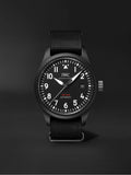 Buy Shop IWC Pilot Watch Chronograph Top Gun Edition Black Dial Black Nylon Strap Watch for Men - IW326901 USA Online