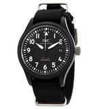 Buy Shop IWC Pilot Watch Chronograph Top Gun Edition Black Dial Black Nylon Strap Watch for Men - IW326901 USA Online