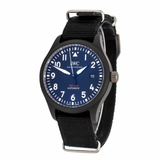 Buy Shop IWC Pilot Watch Chronograph Top Gun Edition Black Dial Black Nylon Strap Watch for Men - IW326901 USA Online