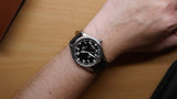 Buy Shop IWC Pilots Watch Mark XVII Edition Le Petit Prince Blue Dial Brown Leather Strap Watch for Men - IW326506 USA Online