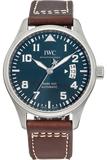 Buy Shop IWC Pilots Watch Mark XVII Edition Le Petit Prince Blue Dial Brown Leather Strap Watch for Men - IW326506 USA Online