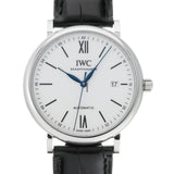 Buy Shop IWC Portofino Automatic '150 Years' Edition Automatic White Dial Black Leather Strap Watch for Men - IW356519 USA Online