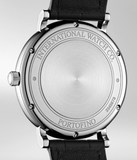Buy Shop IWC Portofino Automatic Black Dial Black Leather Strap Watch for Men - IW356502 USA Online
