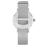 Buy Shop IWC Portofino Automatic Blue Dial Silver Mesh Bracelet Watch for Women - IW357404 USA Online
