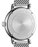 Buy Shop IWC Portofino Automatic Blue Dial Silver Mesh Bracelet Watch for Women - IW357404 USA Online