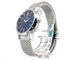 Buy Shop IWC Portofino Automatic Blue Dial Silver Mesh Bracelet Watch for Women - IW357404 USA Online