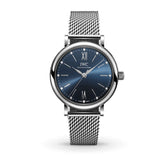 Buy Shop IWC Portofino Automatic Blue Dial Silver Mesh Bracelet Watch for Women - IW357404 USA Online