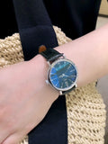 Buy Shop IWC Portofino Automatic Green Dial Green Leather Strap Watch for Women - IW357405 USA Online