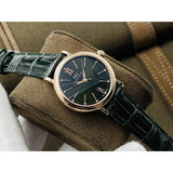 Buy Shop IWC Portofino Automatic Green Dial Green Leather Strap Watch for Women - IW357405 USA Online