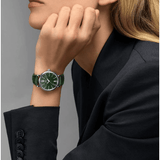 Buy Shop IWC Portofino Automatic Green Dial Green Leather Strap Watch for Women - IW357405 USA Online