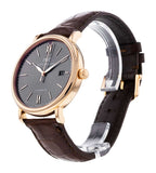 Buy Shop IWC Portofino Automatic Grey Dial Brown Leather Strap Watch for Men - IW356511 USA Online