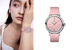 Buy Shop IWC Portofino Automatic Pink Dial Pink Leather Strap Watch for Women - IW357417 USA Online