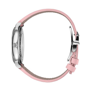 Buy Shop IWC Portofino Automatic Pink Dial Pink Leather Strap Watch for Women - IW357417 USA Online