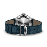 Buy Shop IWC Portofino Automatic Silver Dial Blue Leather Strap Watch for Women - IW357411 USA Online
