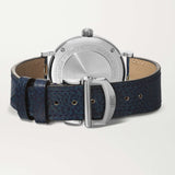 Buy Shop IWC Portofino Automatic Silver Dial Blue Leather Strap Watch for Women - IW357411 USA Online
