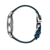 Buy Shop IWC Portofino Automatic Silver Dial Blue Leather Strap Watch for Women - IW357411 USA Online