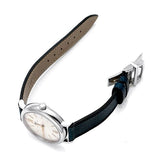 Buy Shop IWC Portofino Automatic Silver Dial Blue Leather Strap Watch for Women - IW357411 USA Online