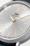 Buy Shop IWC Portofino Automatic Silver Dial Blue Leather Strap Watch for Women - IW357411 USA Online