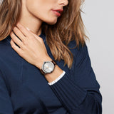 Buy Shop IWC Portofino Automatic Silver Dial Brown Leather Strap Watch for Women - IW357403 USA Online