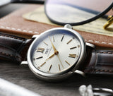 Buy Shop IWC Portofino Automatic Silver Dial Brown Leather Strap Watch for Women - IW357403 USA Online