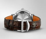 Buy Shop IWC Portofino Automatic Silver Dial Brown Leather Strap Watch for Women - IW357403 USA Online