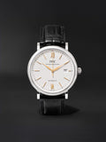 Buy Shop IWC Portofino Automatic White Dial Black Leather Strap Watch for Men - IW356517 USA Online