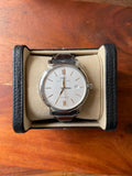 Buy Shop IWC Portofino Automatic White Dial Black Leather Strap Watch for Men - IW356517 USA Online