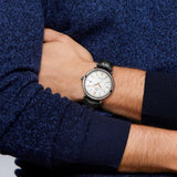 Buy Shop IWC Portofino Automatic White Dial Black Leather Strap Watch for Men - IW356517 USA Online