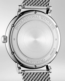 Buy Shop IWC Portofino Automatic White Dial Silver Mesh Bracelet Watch for Men - IW356505 USA Online